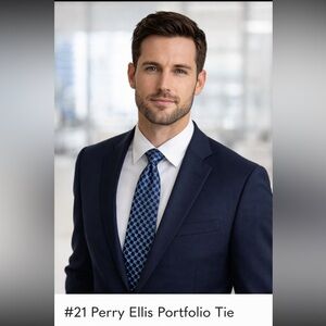 #21 Perry Ellis Portfolio Tie